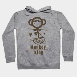 Monkey King - Brown Hoodie